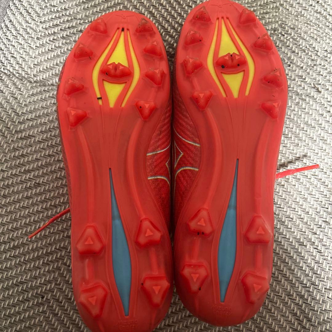 Mizuno アルファジャパン スパイクシューズ レッド　26,5
