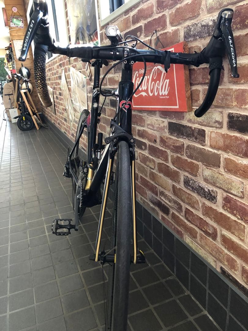 DE ROSA ロードバイク 黒/金