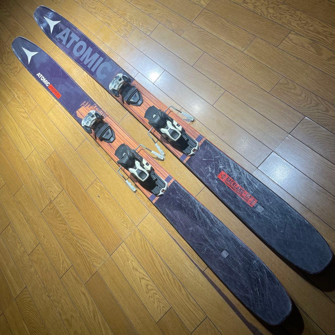 名機atomicアトミックBACKLAND 117&金具セット　パウダーマシン