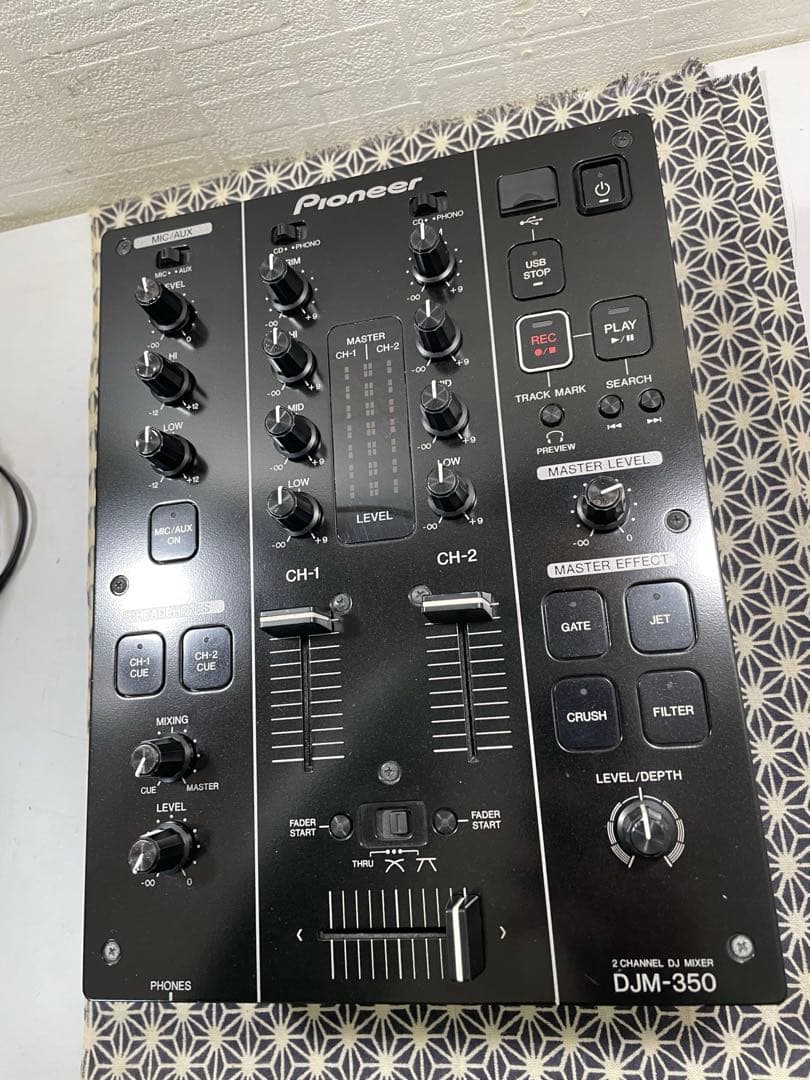 pioneer dj パイオニア　DJM-350 メンテナンス　　電源コード