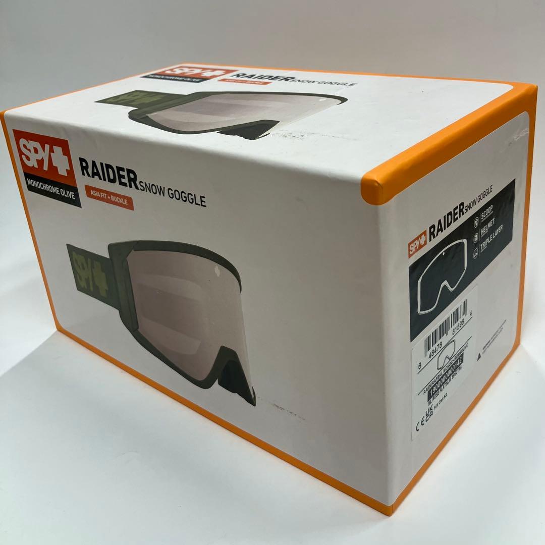 sale【新品】SPY RAIDER スキー スノーボード ゴーグル