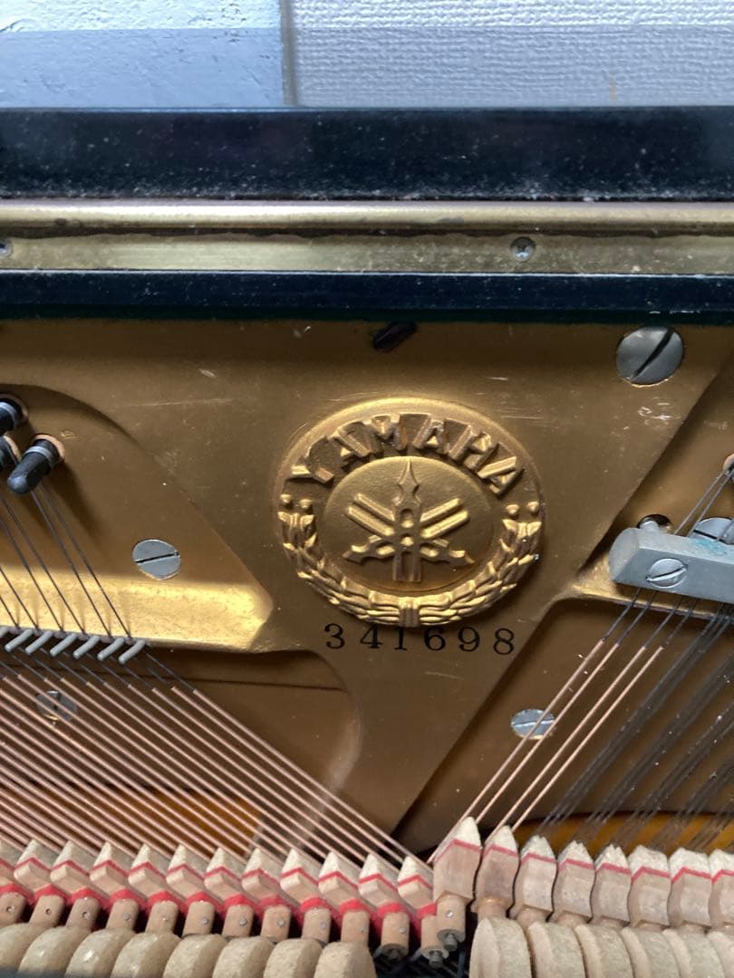 YAMAHA アップライトピアノ 鏡面仕上げ 1960s ビンテージピアノ