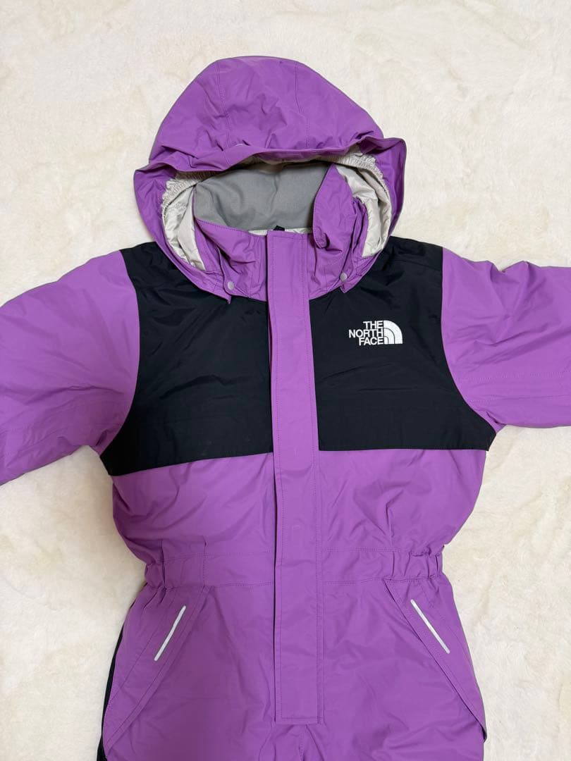 ノースフェイス　キッズ　スキーウェア　つなぎ　120