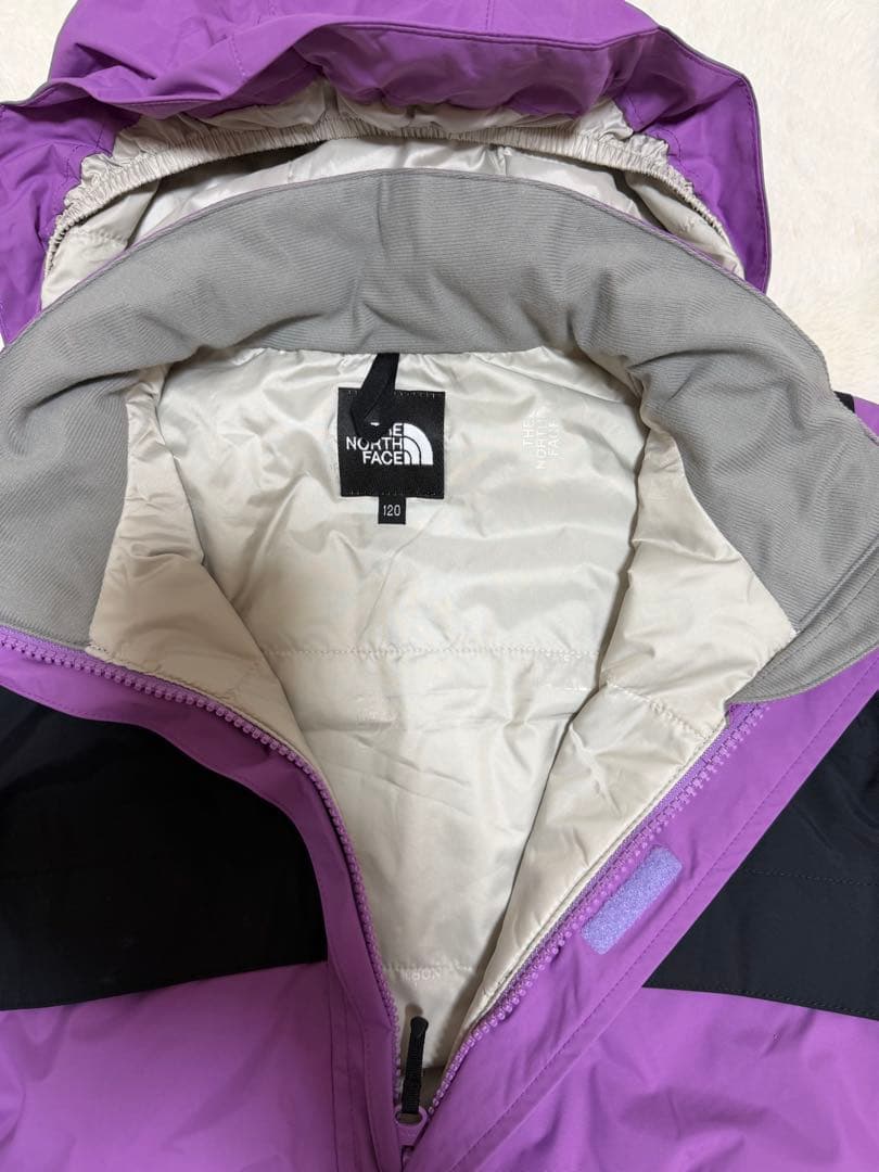 ノースフェイス　キッズ　スキーウェア　つなぎ　120