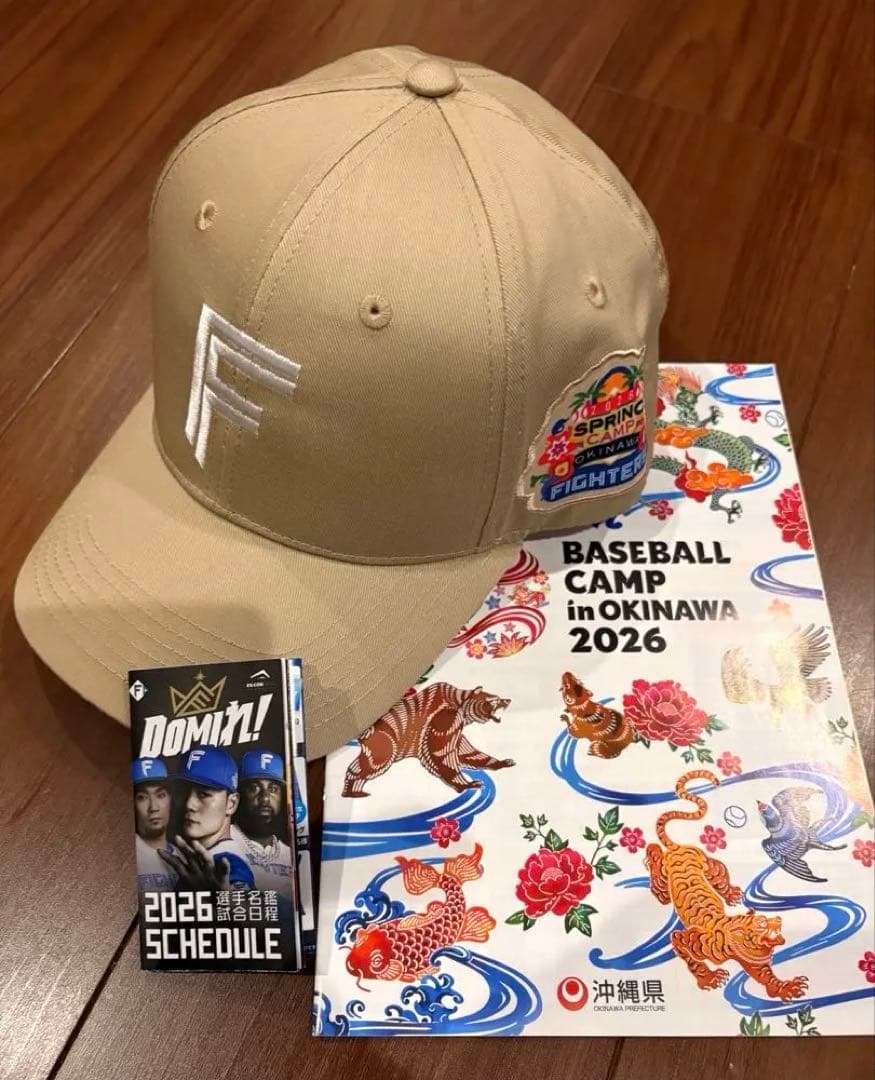 非売品★日本ハムファイターズ2026沖縄キャンプ★関係者限定　帽子キャップ未使用