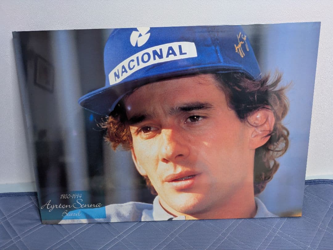 美品　アイルトン・セナ　ビックパネルポスター　ポスター　送料込