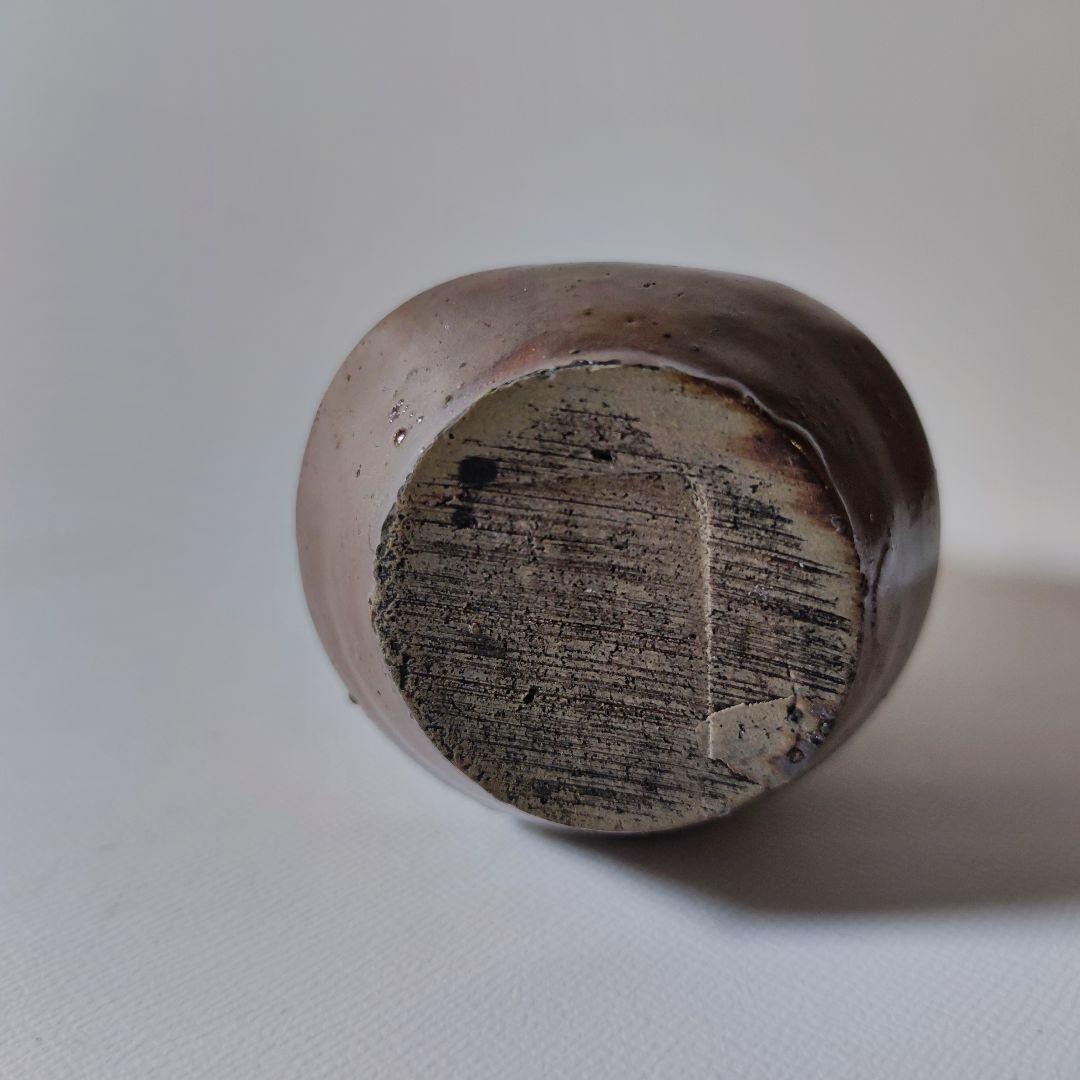 古丹波　栗皮釉へそ利き徳利
