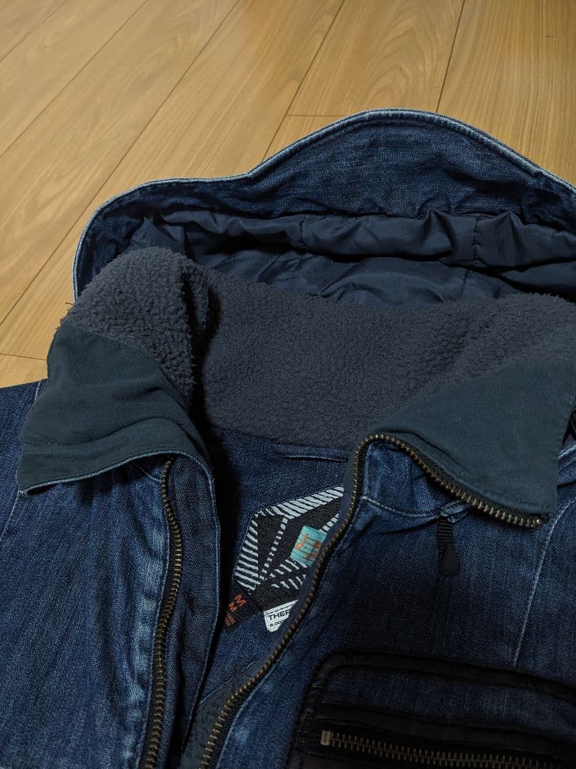 美品　ボルコム　スノーウェア　デニム地