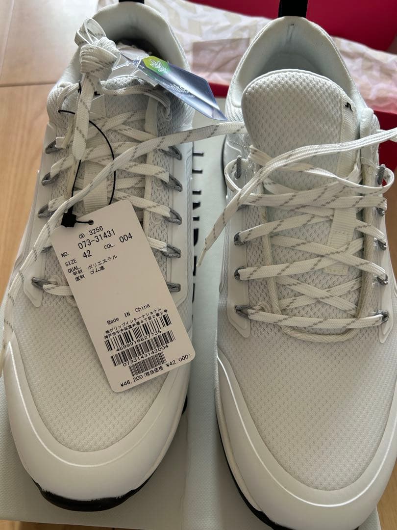 J.LINDEBERG ホワイト ゴルフシューズ