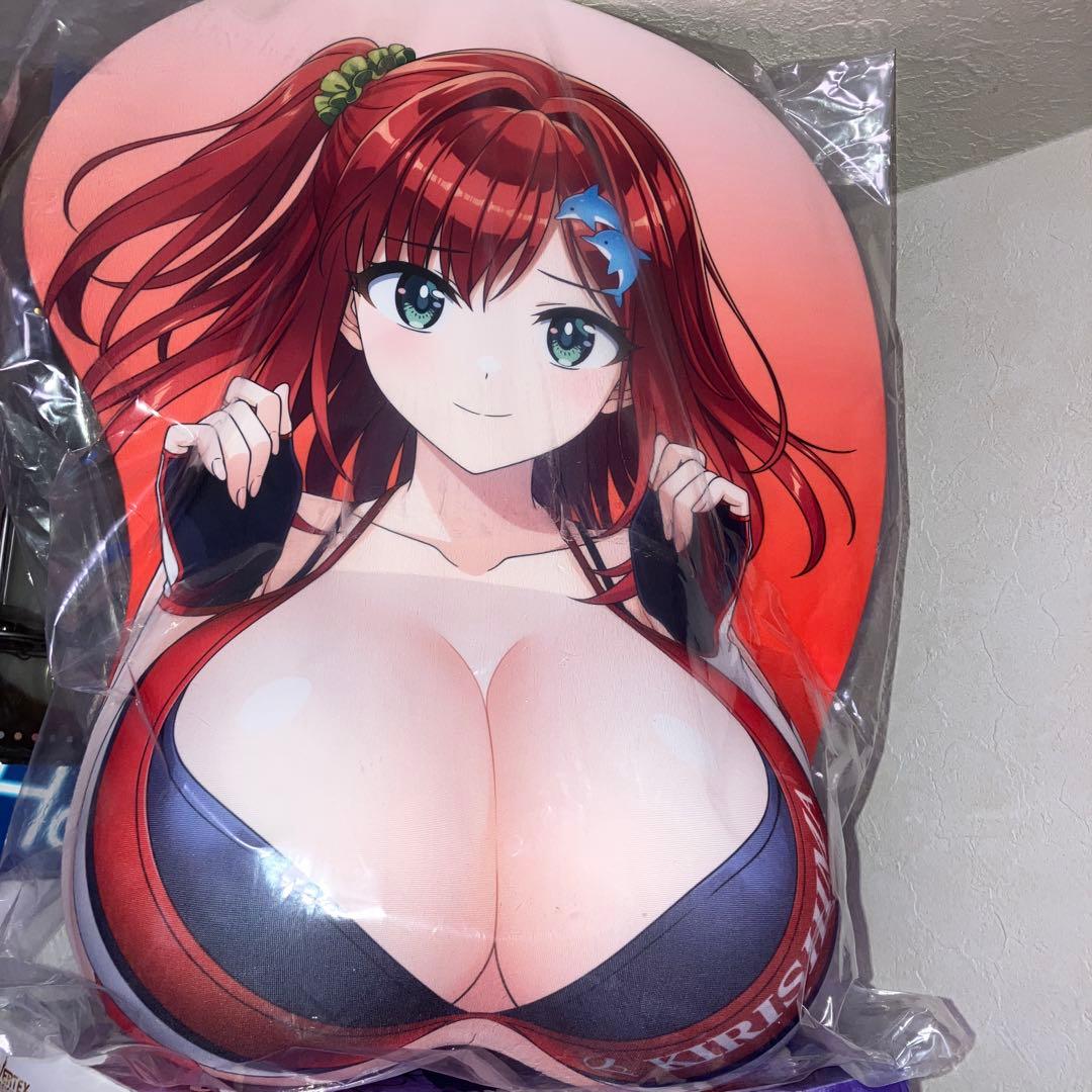 ドルフィンウェーブ 咲宮入華　等身大マウスパッド　未開封