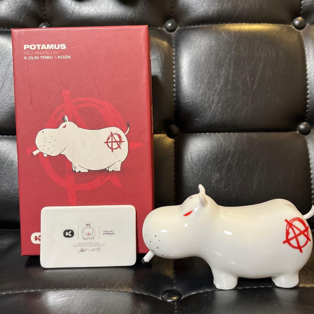 Frank Kozik（フランク・コジック）　陶器製　カバ　世界限定250個