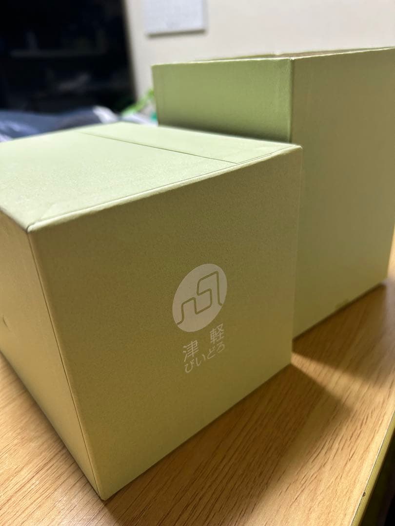 津軽びいどろ　親ふくろう　子ふくろう　3個セット