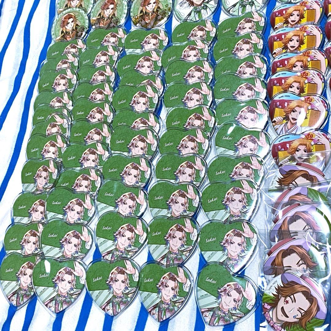 大量★千銃士:Rhodoknight『サカイ缶バッジ』１９４個セット まとめ売り
