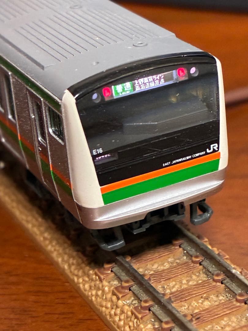 E233系電車8両　kato ライト点灯動力動作確認済　ジャンク品