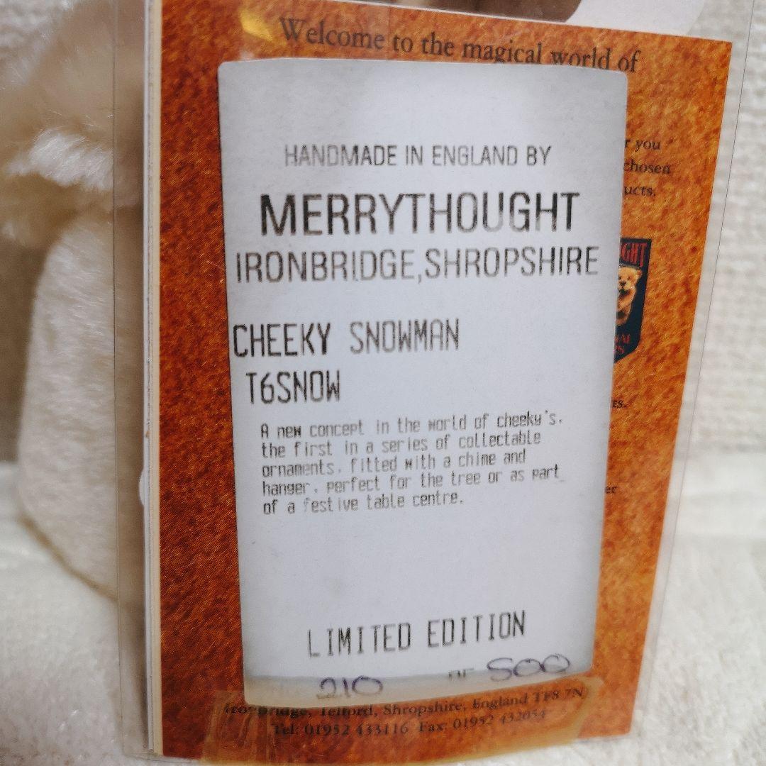 メリーソート チーキー スノーマン