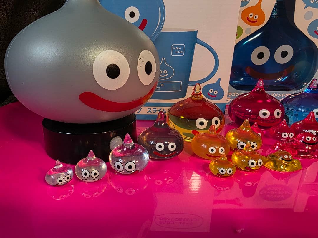 ドラゴンクエスト スライム クリアフィギュア　スライムグッズ　セット　まとめて