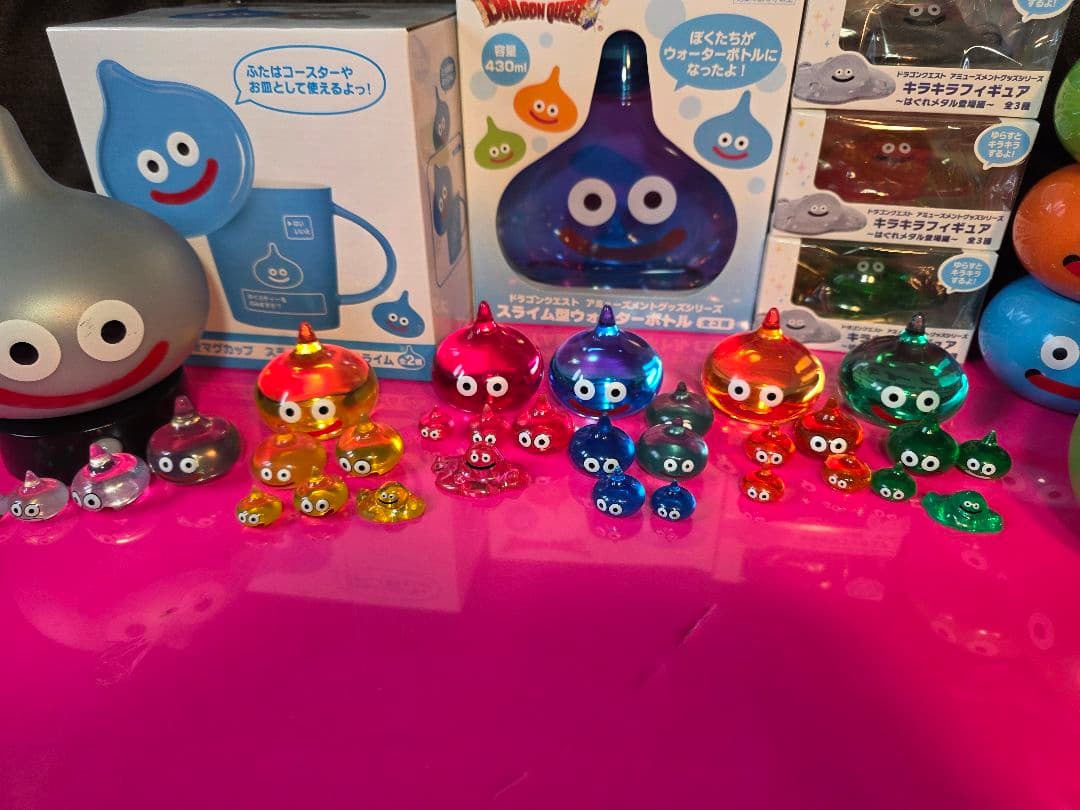 ドラゴンクエスト スライム クリアフィギュア　スライムグッズ　セット　まとめて