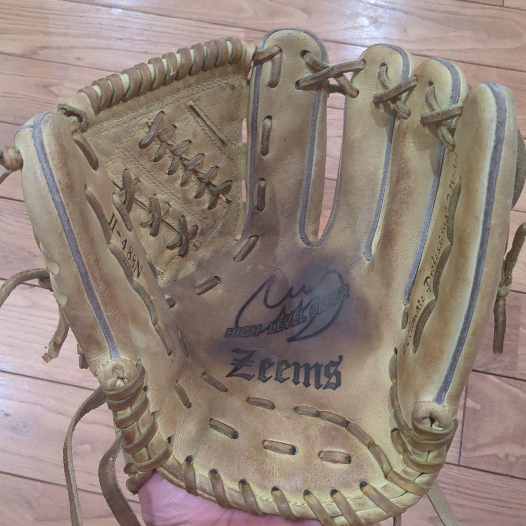 1日限定値引き　軟式用 野球グローブ 内野手　ジームス