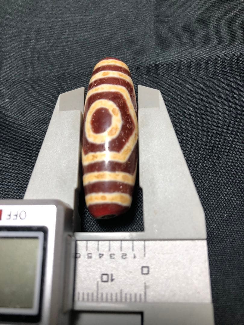 あんこ、秘蔵紅天珠‼️西蔵老礦古代伝承紅三眼天珠