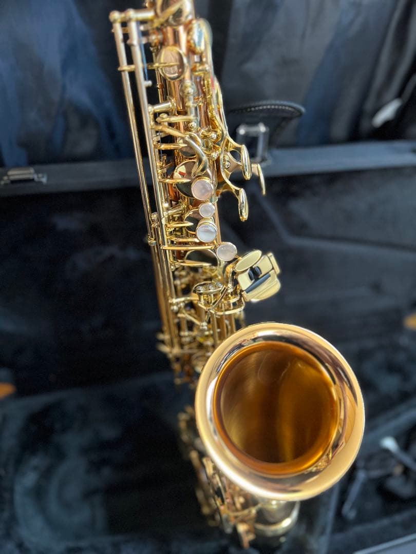 ヤナギサワアルトサックス A-WO2ほぼ未使用 純正ケース 付属品多数 保証書有