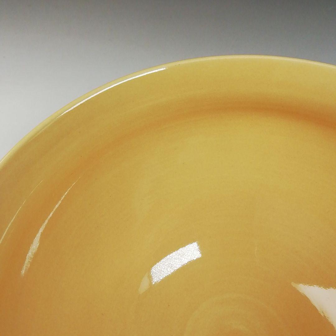 Ｔ７７４　茶碗　『淡黄交趾　鼠の嫁入』『伊藤昇峰 造』　共箱　抹茶碗　茶道具