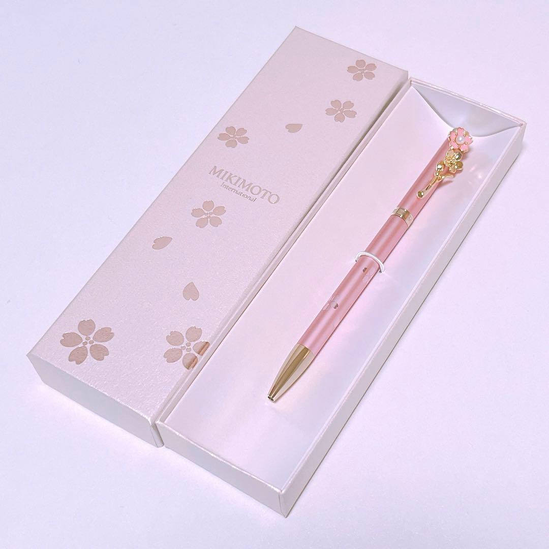 【新品未使用】MIKIMOTO 桜 ボールペン 限定品