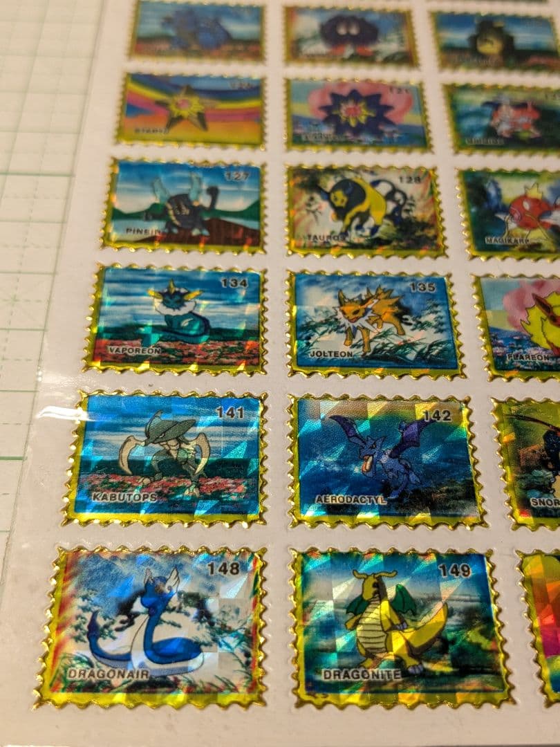 レア　初期　ポケモン　レトロ　ピカチュウ　ポケットモンスター　ステッカー