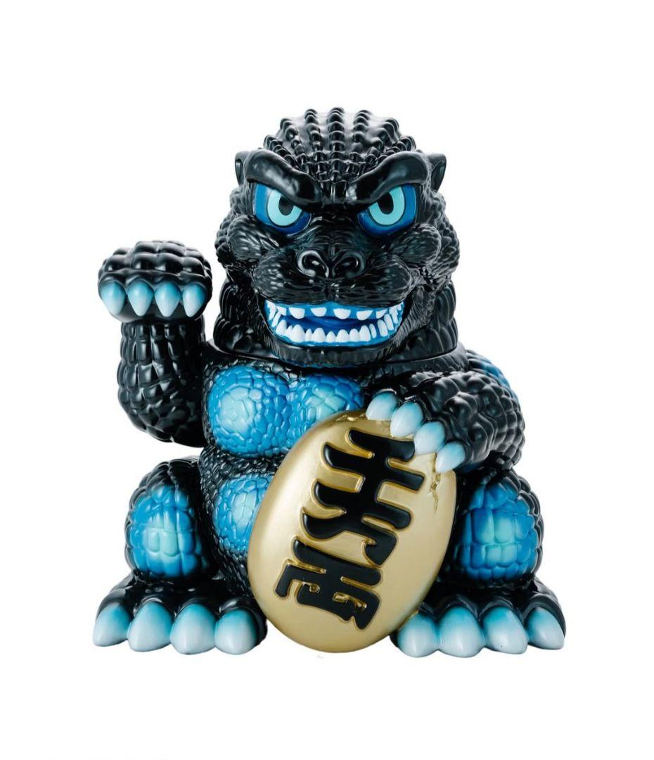 未来に帰る 招きゴジラ 青