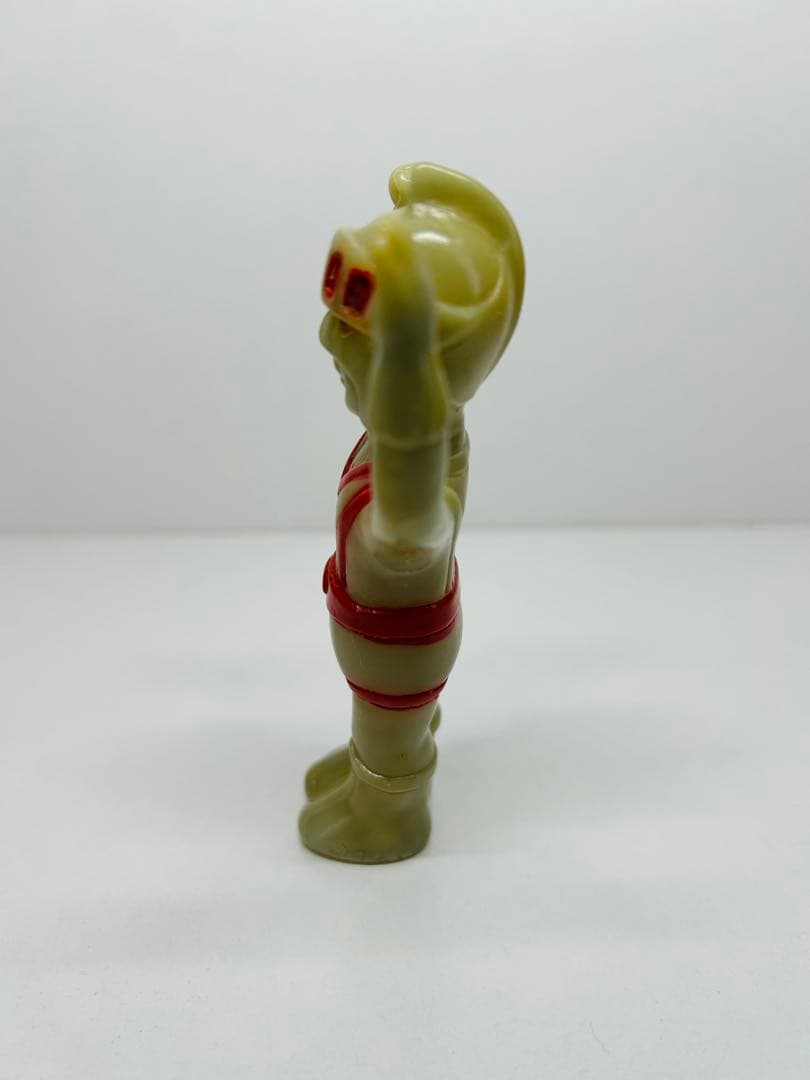 大里玩具　シルバー仮面　指人形　ジャンボ指人形　ソフビ オオサト　当時物