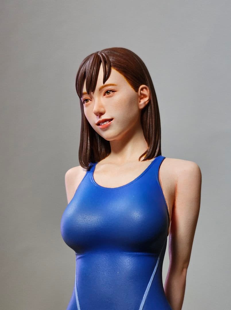 ガレージキットアトリエイット HQ08-03 競泳水着 塗装済み完成品