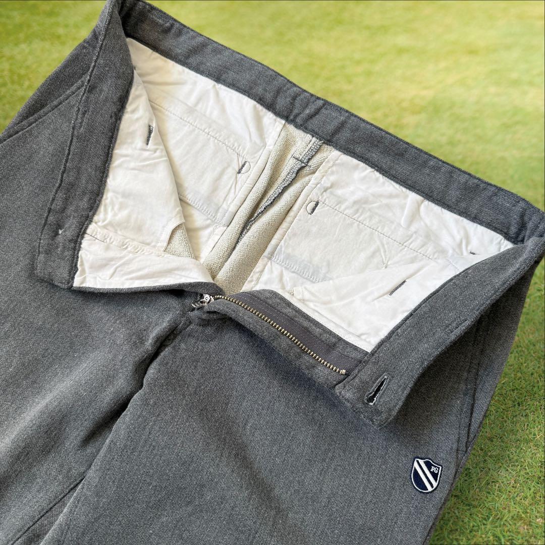 パーリーゲイツ　ジョガーパンツ　S〜M相当　グレー　コットン素材　パンツ　3