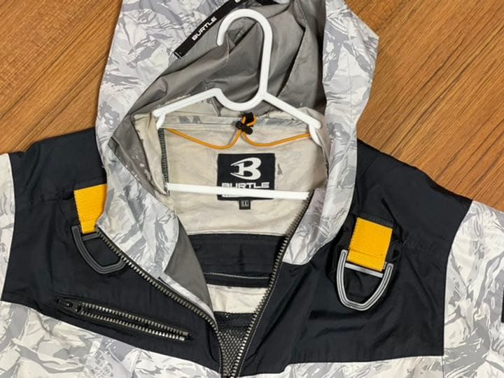 バートルフード付き半袖