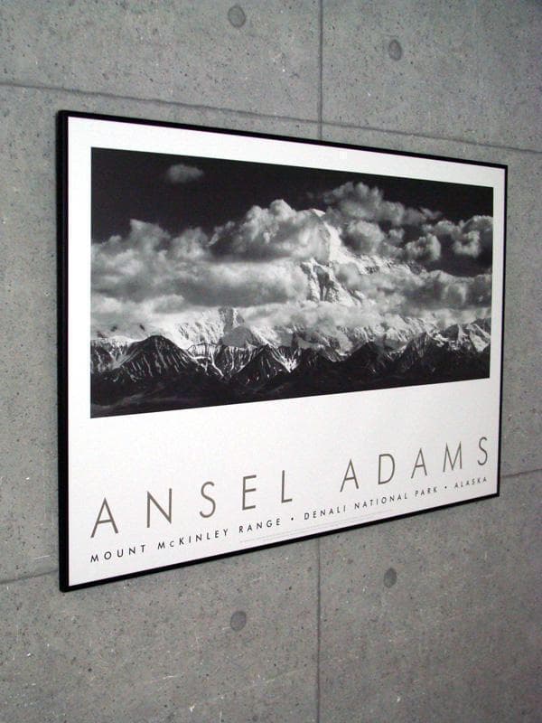 Mt. McKinley/エンボスマーク入/アンセル アダムス/ポスター