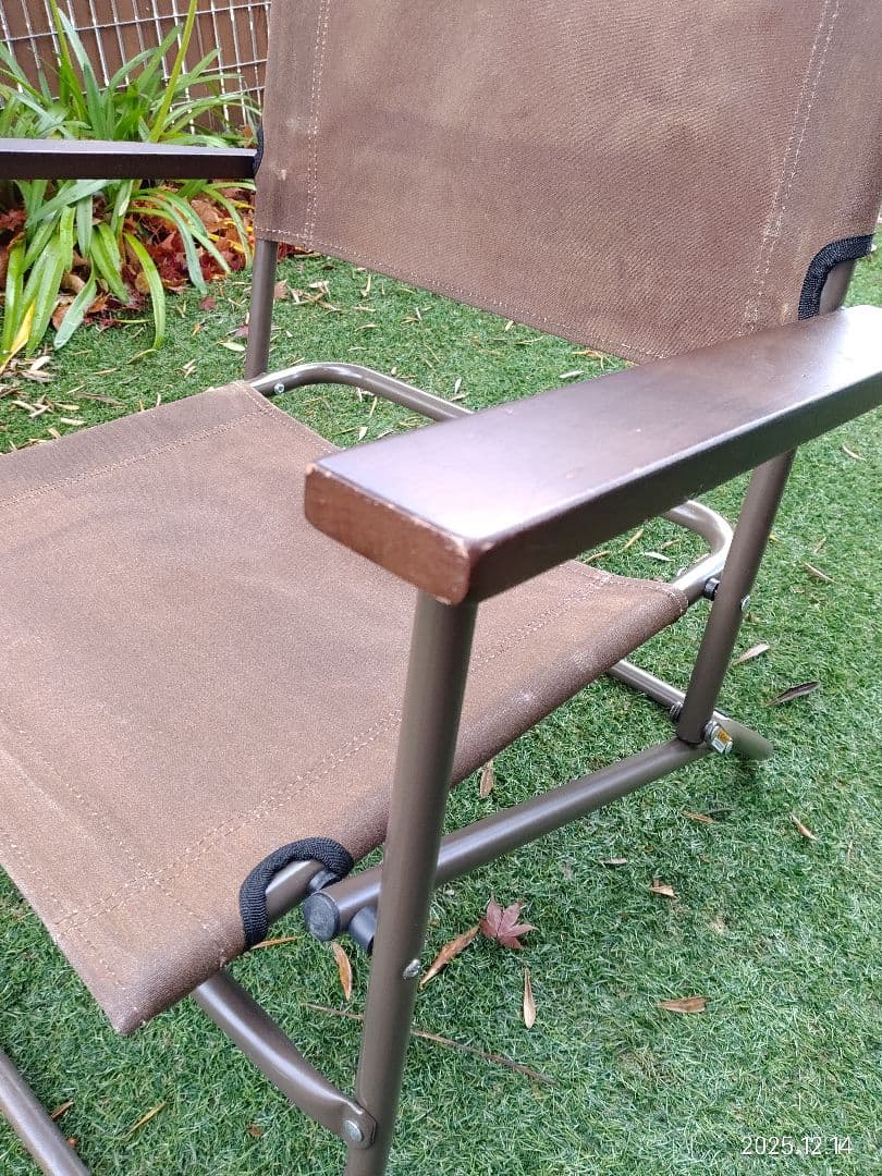 MIKAN WAXED CANVAS ROVER CHAIR ２脚 ブラウン