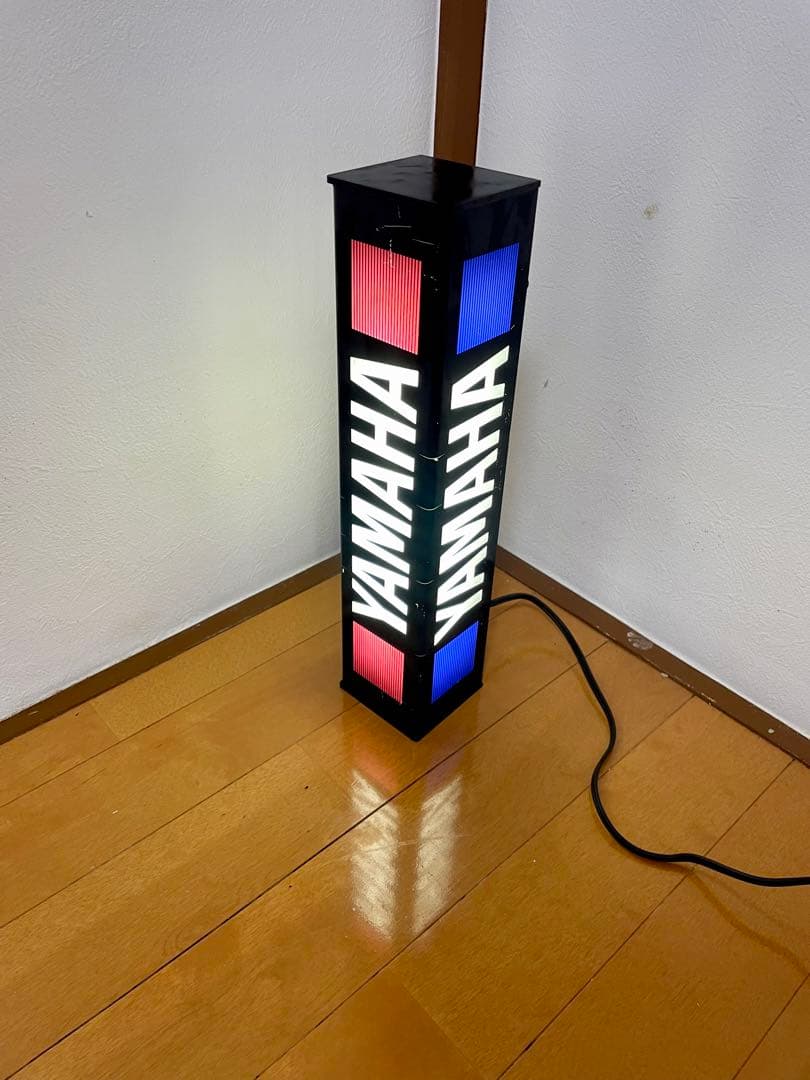 非売品 YAMAHA ヤマハ 販促ライト ディスプレイ 看板 店舗 昭和レトロ