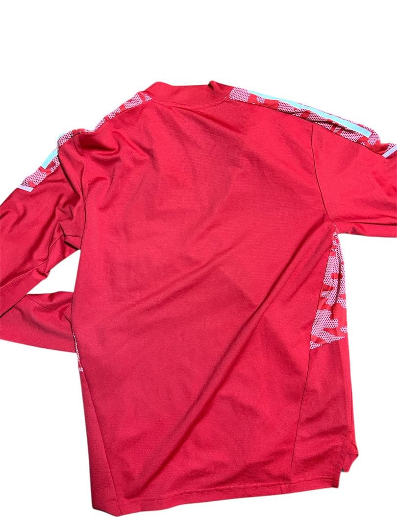 非売品 adidas 日本代表 トレーニングトップ XO ハーフジップ 美品