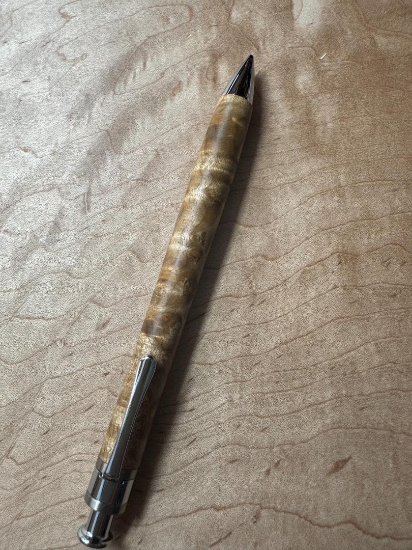 【工房楔　木軸ペン】マーブルウッド