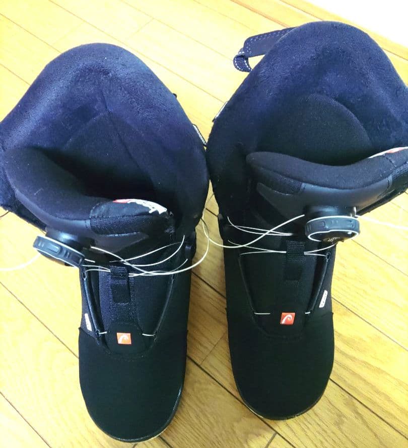 子供用HEADスノーボードブーツ natureビンディングのセット