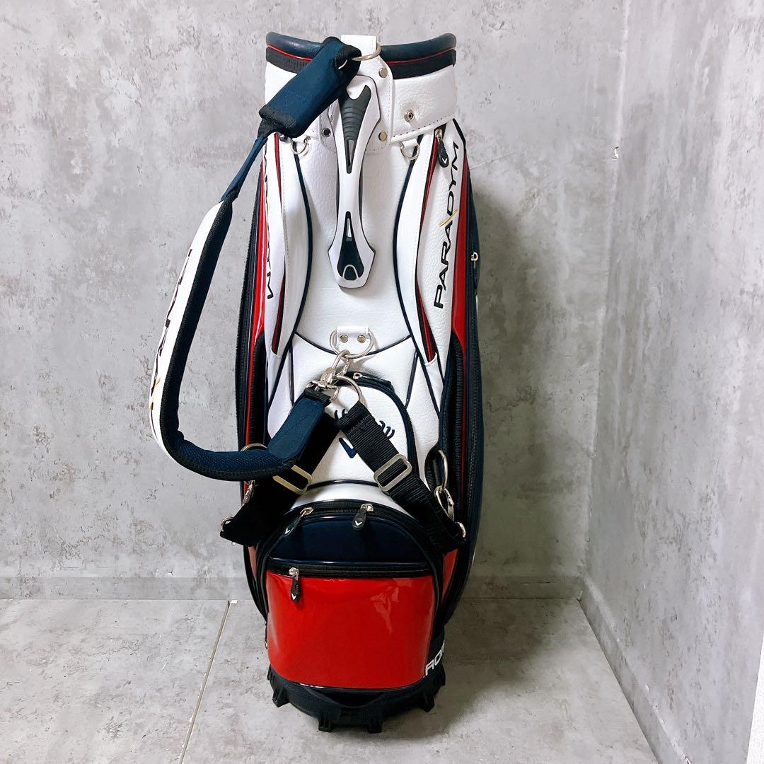 【希少】Callaway パラダイム ツアーモデル キャディバッグ トリコロール