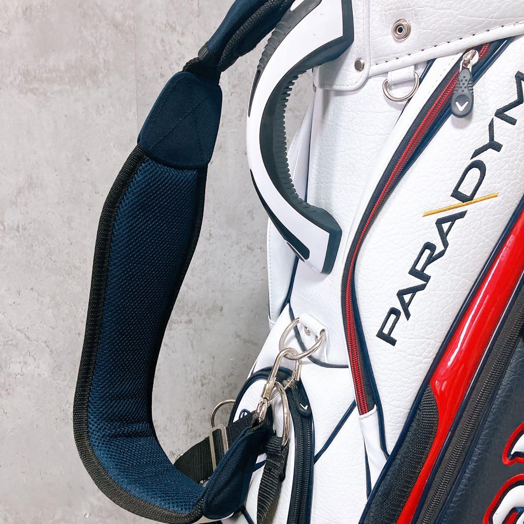 【希少】Callaway パラダイム ツアーモデル キャディバッグ トリコロール