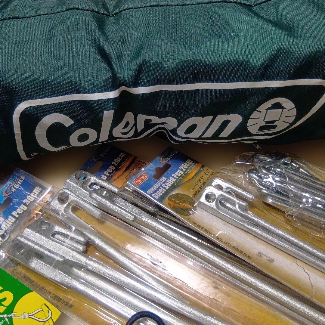 Coleman キャンプテント 、マルチグランドシート、ペグセット