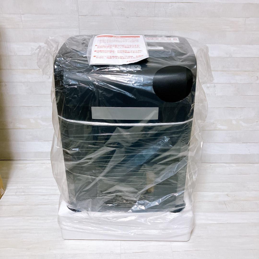 【未使用品】ナカバヤシ 電動シュレッダー NSE-515 クロスカット 21L