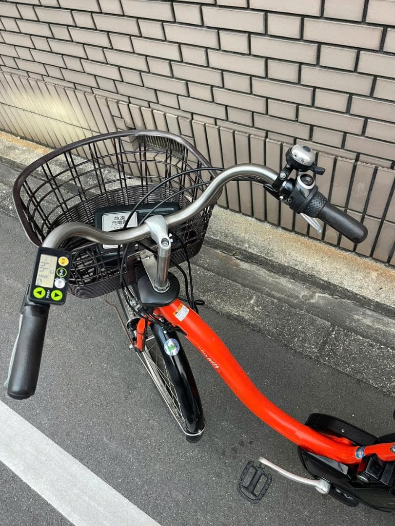 美品12.8Ah YAMAHA電動アシスト付き自転車26AYC83