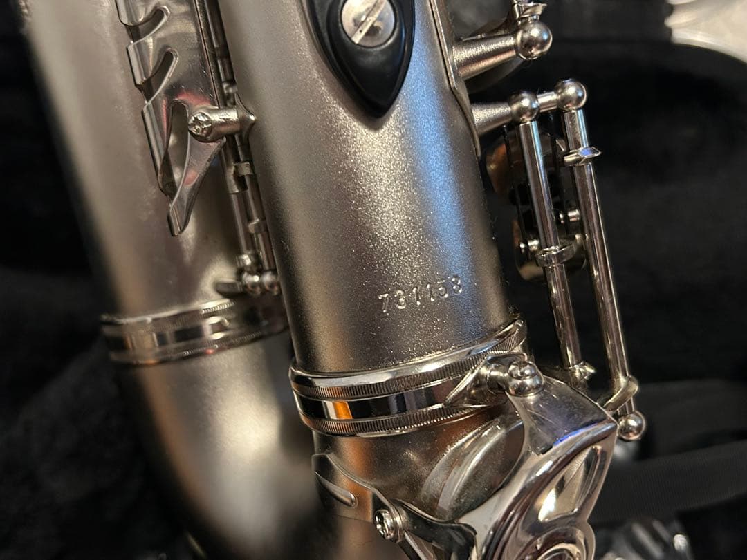 初心者／吹奏楽用　MINERVAシルバーサックス本体