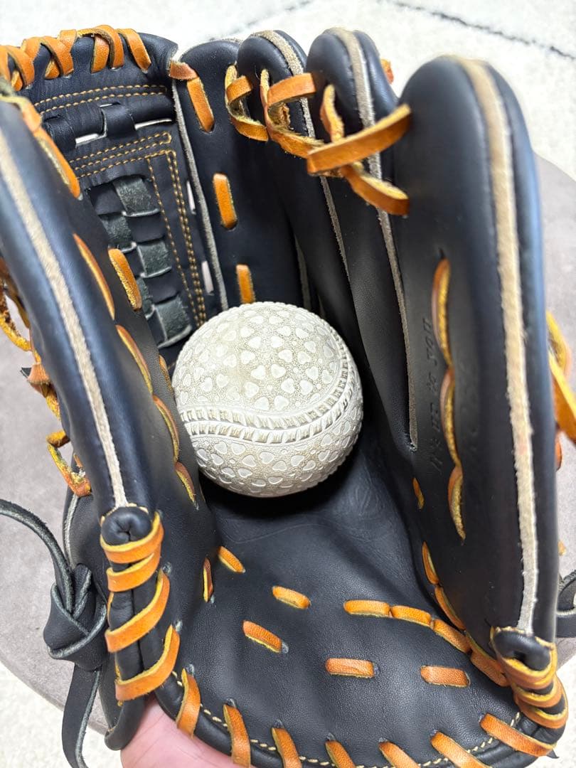 ア*ス様 大久保 軟式内野手用グラブ