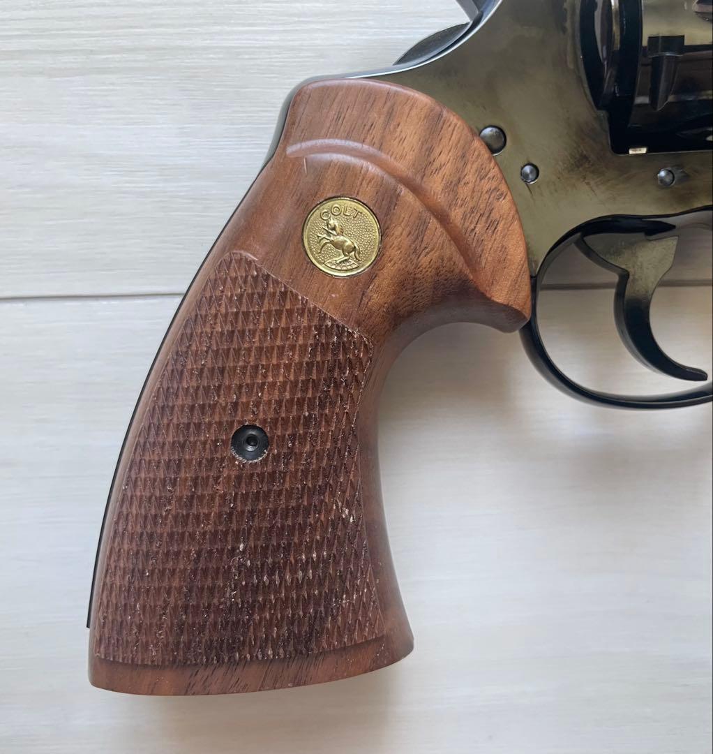 タナカコルトパイソン4インチスチールフィニッシュモデルガン