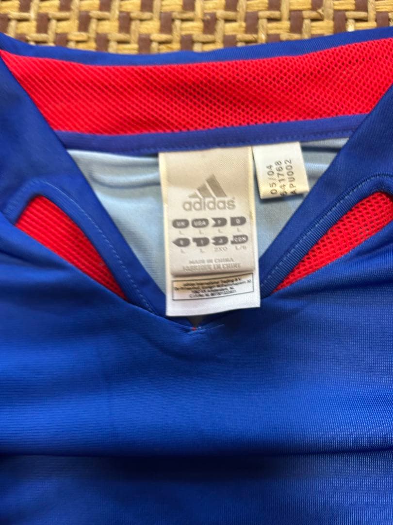 ティエリアンリ　サイン入りユニホーム　フランス代表　認証シール付き