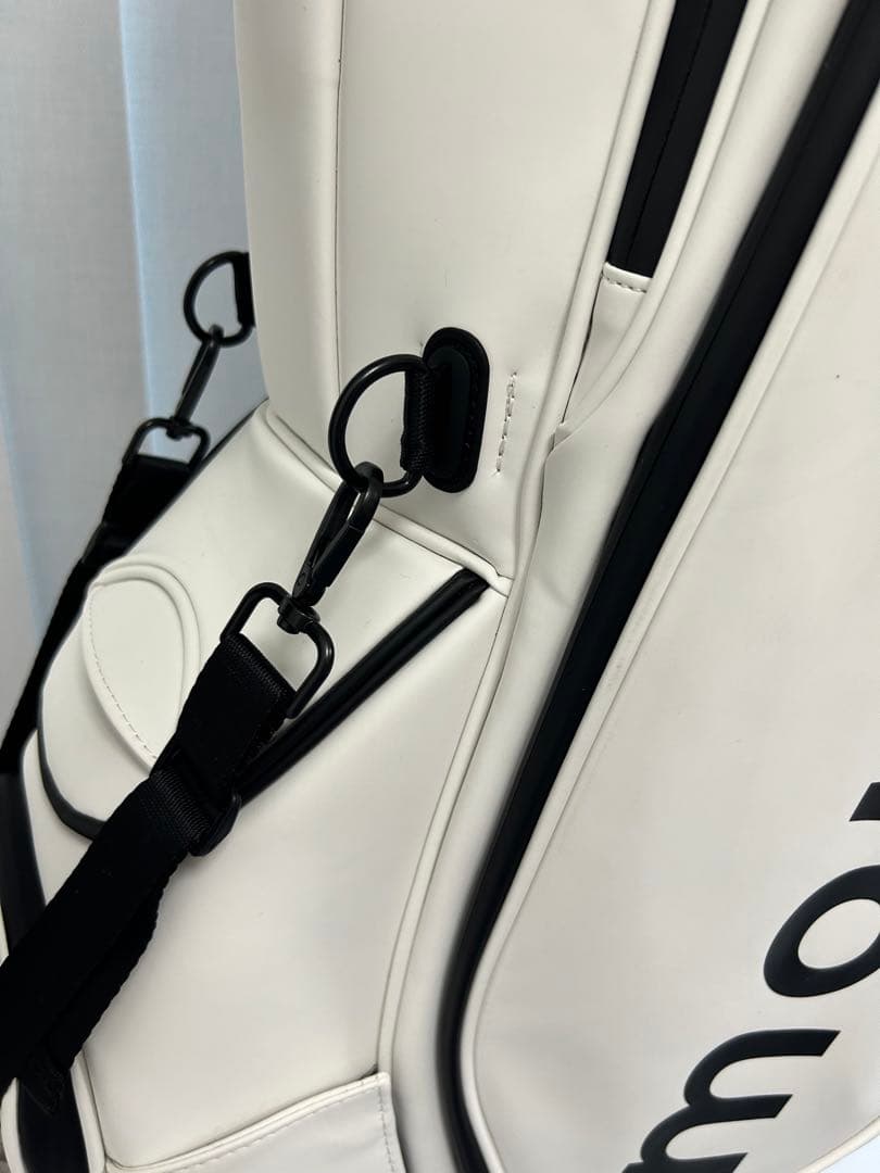 monzeeキャディバック　ホワイト　【美品⭐︎】