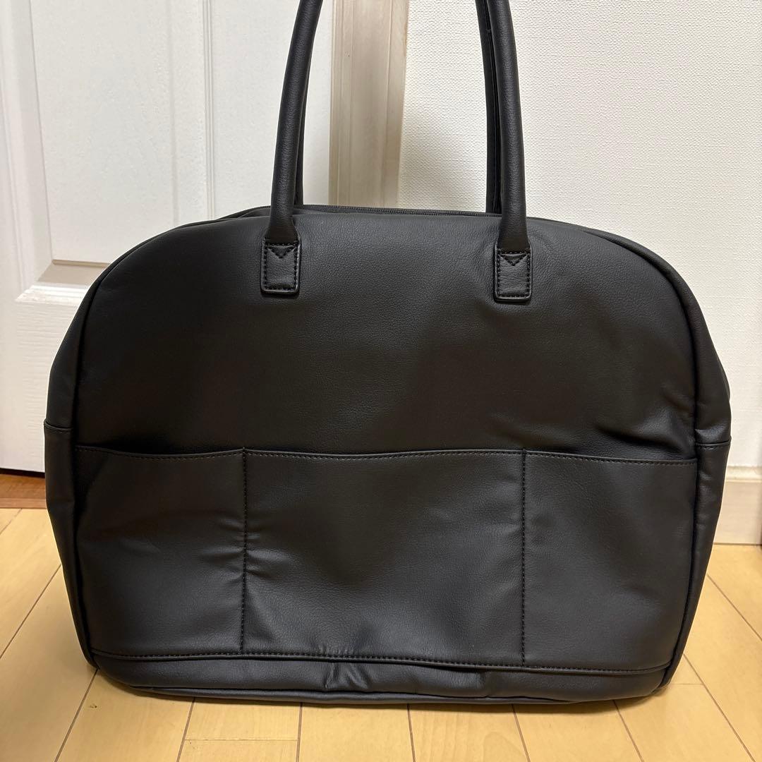 旅行に！AWW ボストンバッグ　ブラック　30L