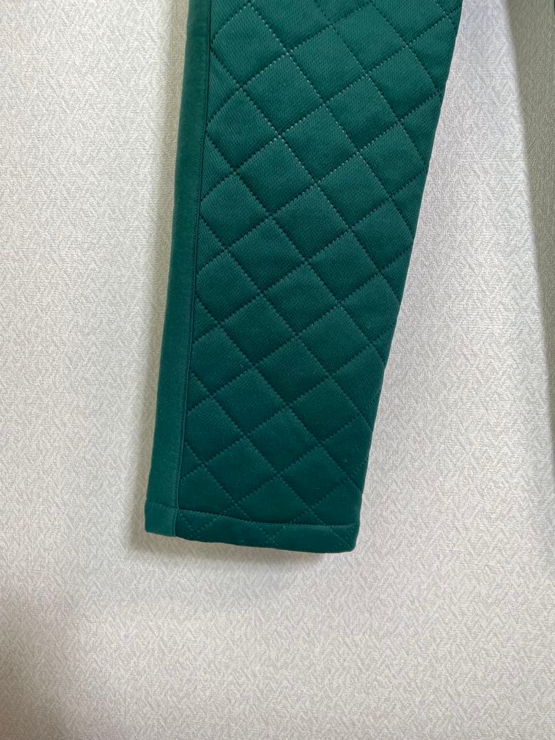 （美品）JACK BUNNY ジャックバニーキルト柄中綿パンツ グリーンサイズ5